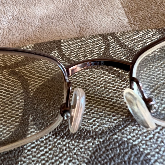 COACH “Adalaide” 223 Tan Eyeglasses Frame  51-18-135 - Picture 12 of 16